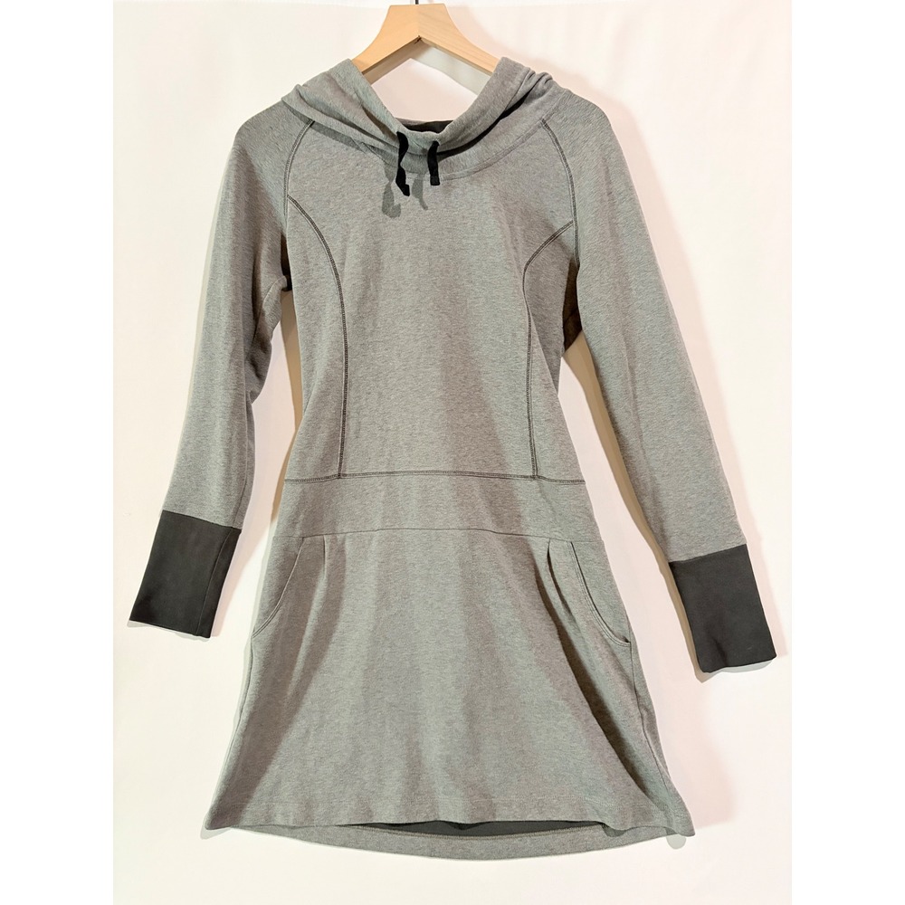 Columbia Long Sleeve Hooded Mini Dress Sporty Omni-Wick Athletic‎ Small Gorpcore